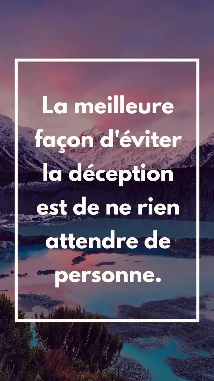 46 Citations Pour Surmonter La Déception.